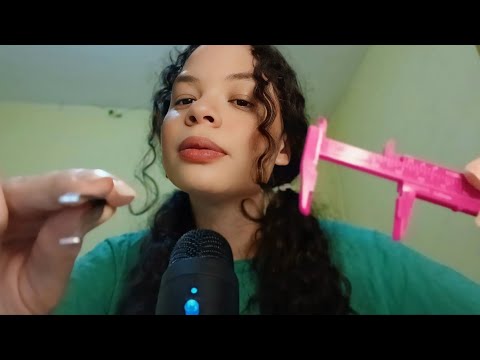 ASMR: AMIGA carinhosa FAZENDO suas SOBRANCELHAS delicadamente para DORMIR RÁPIDO 😴 💆‍♀️