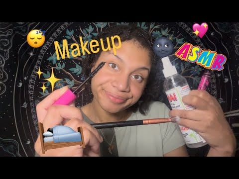 ASMR | Mouth Sounds with Makeup (Dee)