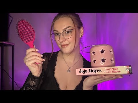 ASMR Pink 🎀 Trigger Assortment | Make-up Sounds, Textured Tapping, Book Sounds 