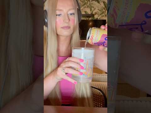Fizzy seltzer ASMR #asmr #relaxing #triggersforsleep #tingles #mukbang