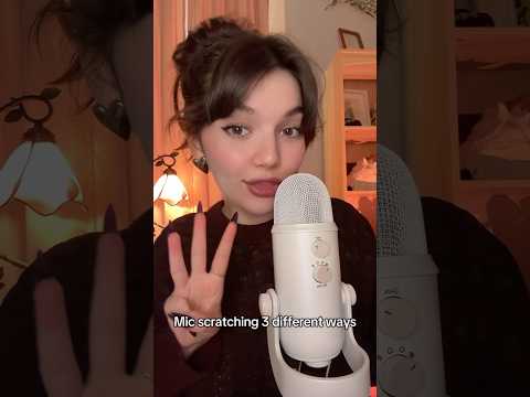 Mic Scratching 3 Different Ways (Bare, Foam, Fluffy) #asmr #asmrvideos #asmrsounds