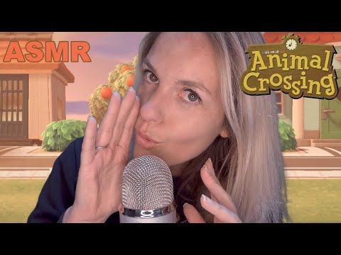 ASMR FR 🍃 Mots déclencheurs Animal Crossing / Chuchotement ultra proche du micro