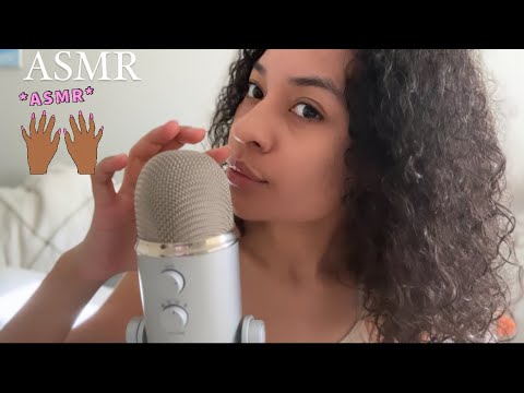 ASMR| TOCANDO TU CARITA MUCHA ATENCIÓN PERSONAL ♡, INAUDIBLE, CONTANDO DEL 1-100 😊