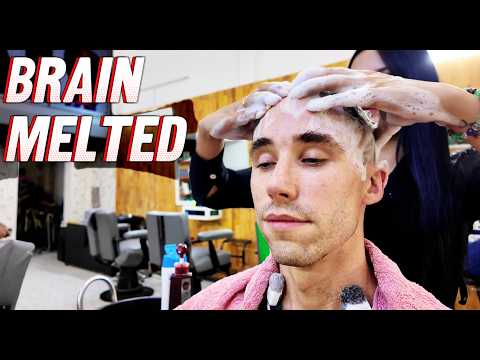 This $4 Head Massage Melted My Brain | ASMR Haircut