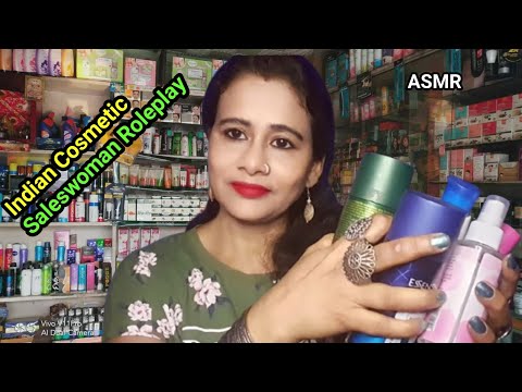 Indian Cosmetic Saleswoman Roleplay | ASMR for Relaxation & Tingles | Asmr Ghosal