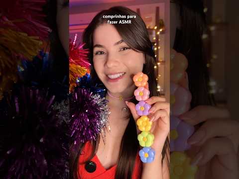 Comprinhas para fazer ASMR #comprinhas #review #asmr asmrdarafa