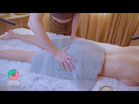 Soft ASMR Massage on the Table by Anna