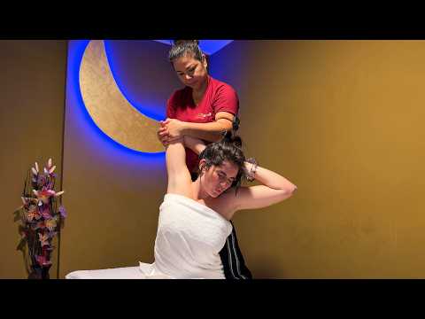 60 Min Thai Hot Oil Massage in Italy for Women: Full Body ASMR & Sleep