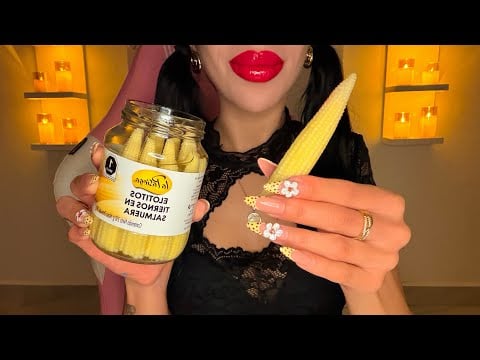 ASMR C0MIENDO ELOTITOS TIERNO🌽
