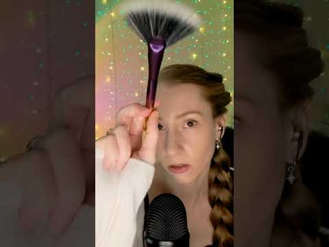 ASMR Brushing Your Face | Layered Sounds 😴 #asmrbrushing #asmrlayeredsounds