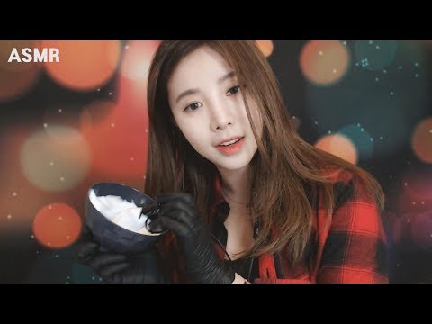 한국어ASMR 어느새 잠들었다..바버샵롤플ASMR상황극 l 수면유도 l 면도,whisper,shaving