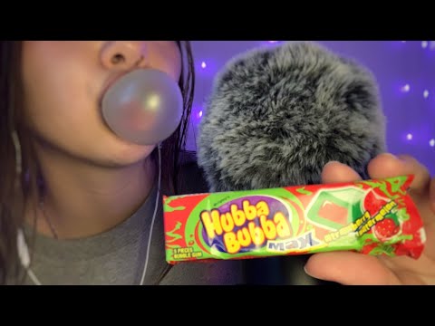 ASMR | Chewing gum | Blowing bubbles | Rambles
