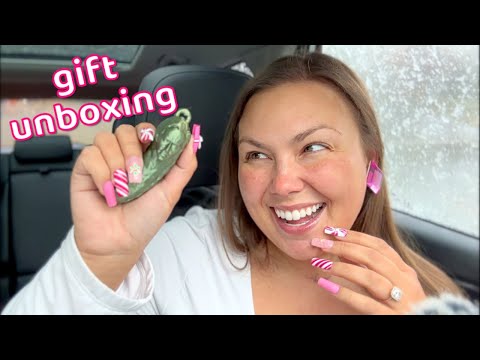 asmr/ unboxing GIFTS 💓🥹 from my friend😇