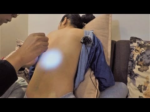 1 Hour of ASMR Back Tracing & Scratching with Long Nails | No Talking Quarantine ASMR