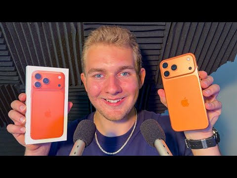 ASMR unboxing IPhone 17 Pro Max