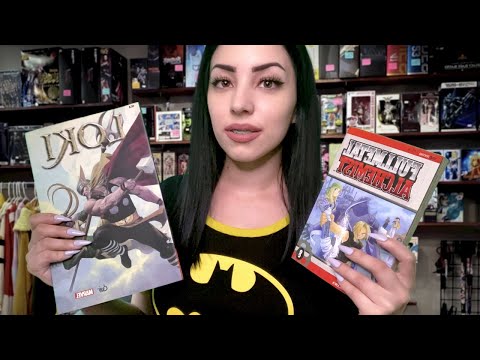 ASMR Manga & Comic Store - Cashier Roleplay