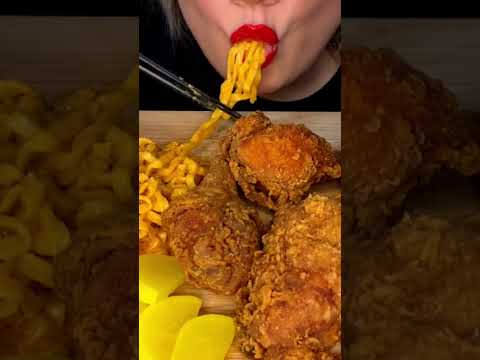 Cheesy Spicy Carbonara Noodles #shorts #asmr #youtubers #noodles
