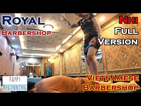 Royal Barbershop in Ho Chi Minh City just may be the BEST Vietnamese Barbershop @royalbarbershophcmc