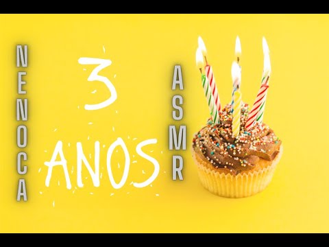 ASMR Especial 3 aniversário 🤫🥳