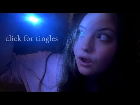 ASMR weird and chaotic vibes (weird visuals, light triggers, pitch changing, hand movements + more) 