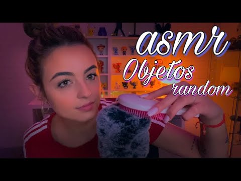 ASMR con OBJETOS RANDOM pero EXTREMADAMENTE relajantes ! 🥰 ASMR en Español