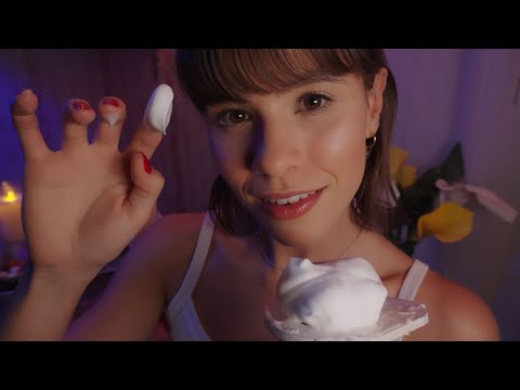 ASMR Massagem Relaxante Profunda com Óleo, Espuma e Creme | Para Começar 2026 Renovado 🌿