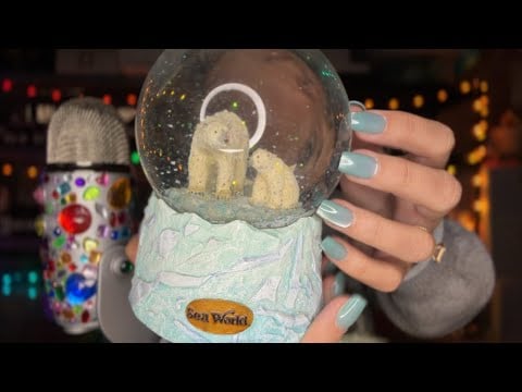 asmr/ vintage snow globes🐻‍❄️❄️ (part 2)