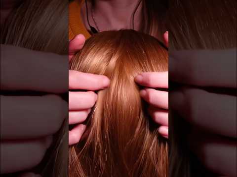 Can I play with your hair? ♥️ #asmrtiktoks #asmrvideo #asmrhair #hairplayasmr #asmrhairplay #shorts