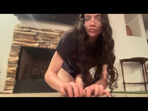 Asmr ~ Fast Floor Tapping (Minimal Talking)