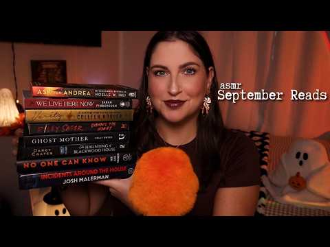 ASMR September Reading Wrap Up | Thriller & Horror Reads 🏚️👻