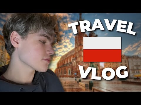 ASMR VLOG │ My Trip To Kraków, Poland!🇵🇱 (Flight Got A Crazy Delay)