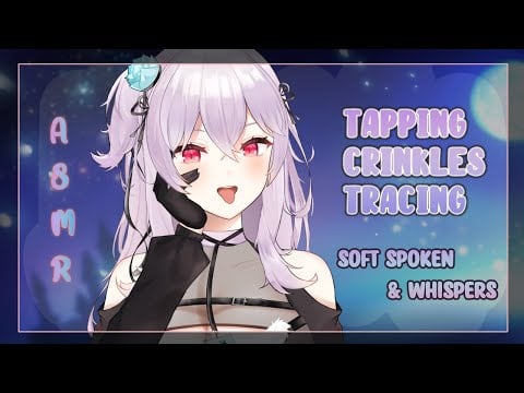 【ASMR】2Hrs of Tapping, Crinkles, Tracing & Soft Whispers~