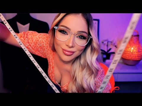 Inappropriate Measuring and Suit Fitting ASMR 😳 Super Unprofessional but Tingly Personal Attention