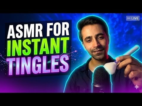 🔴 Versatile ASMR Live 🔴 For Tingles, ✨ Relaxation, 😇 and Deep Sleep 😴💤💤