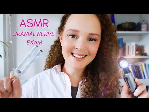 Relaxing ASMR Cranial Nerve Exam | Soft Spoken, Personal Attention, Roleplay