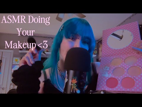 ASMR Best Friend Does Your Makeup For A New Year’s Party ! 🎉 (RP)