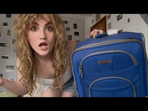 unpacking haul ASMR Personal Attention ✨  Bestie Roleplay ✨ (she gave me something x-rated?)