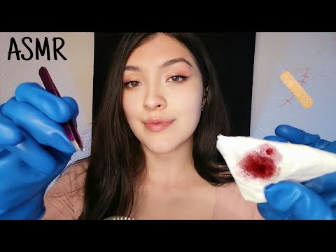 Asmr DOCTORA CURANDO tus HERIDAS (Roleplay) - Jenn ASMR