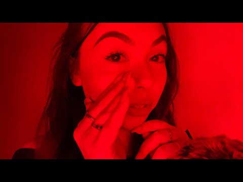 ASMR CLOSE-UP SEMI-INAUDIBLE WHISPER RAMBLE | LIFE UPDATE