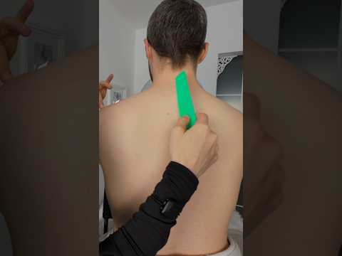 Styling for his invisible back hair