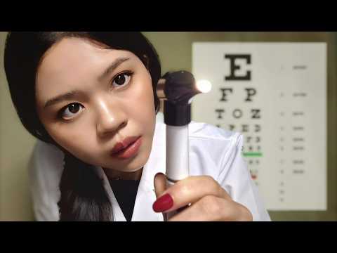 ASMR Thai Doctor EYE EXAM 👁️ คุณหมอตรวจสายตาให้คุณ 4K