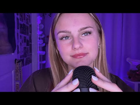 asmr bare mic scratching + soft whispers