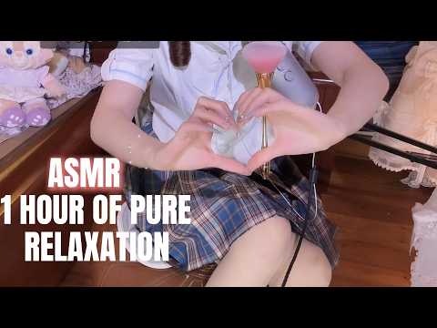 ASMR Sweet School Girl Takes Care Of You 🎀 Gentle Whispers & Soft Hand Movements