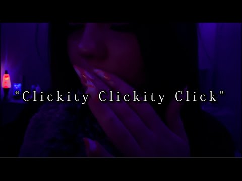 ASMR Repeating “Clickity Clickity Click” (Trigger Words) 🤍
