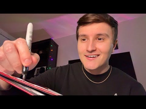 Trying ASMR For The First Time (lofi, triggers, whispering)