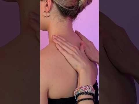 SCOLLAMENTO MUSCOLARE ASMR #massage #asmrmassage #relax