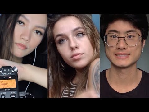 Skin Scratching With Friends! ft. AnonymousASMR & ASMRhing | YamASMR
