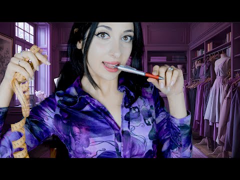 ASMR Sarta Goffa Ti Prende Le Misure roleplay🪡✂️
