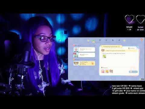 asmr personal attention sleepy stream (live)