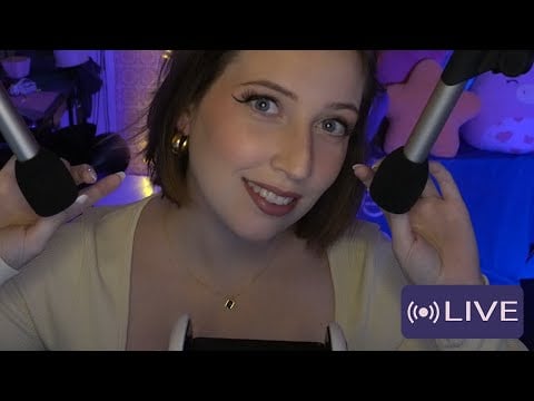 🔴Live ASMR 🌼 You are enough ✨ Hand Movements, Personal Attention, Humming